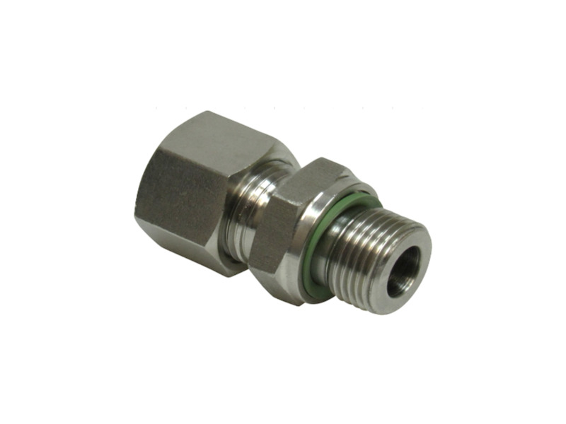 Gerade Einschraubverschraubung 10 SR 3/8" ED Edelstahl 