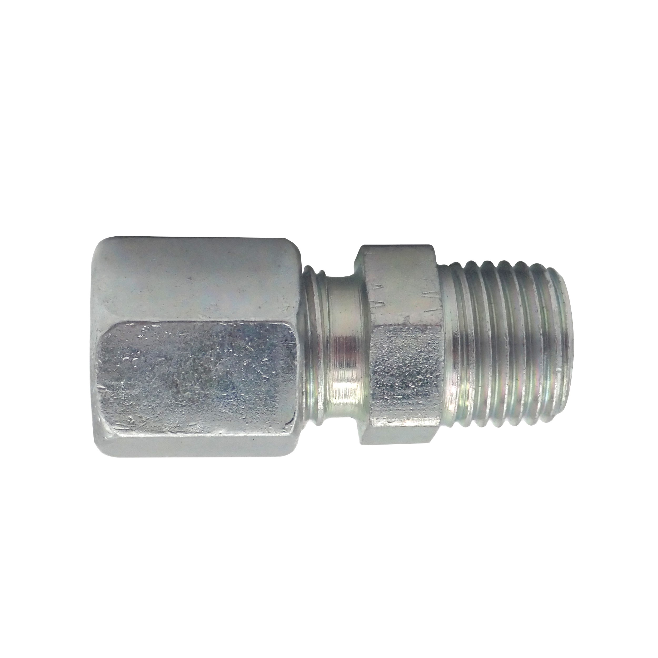 Gerade Einschraubverschraubung 10 LR 1/4" kegelig