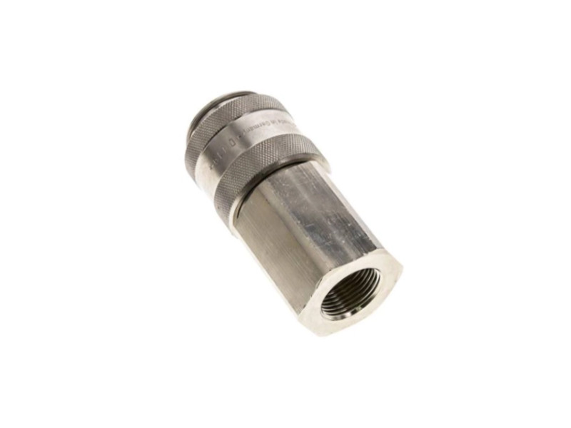 Kupplungsdose für Secker mit und ohne Absperrung IG G 3/4" NW 19 Messing vernickelt