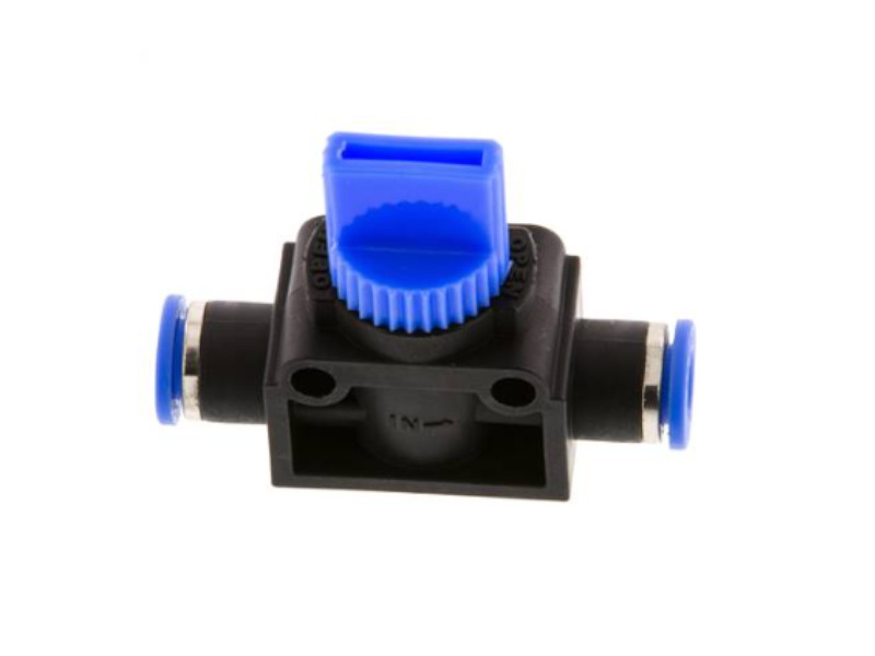 3/2-Wege Absperrventil Steckverbinder 6mm - 6mm IQS-Standard