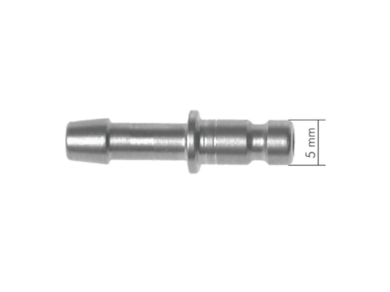 Kupplungsstecker beidseitig absperrend IG G 1/8" NW 2,7 Messing