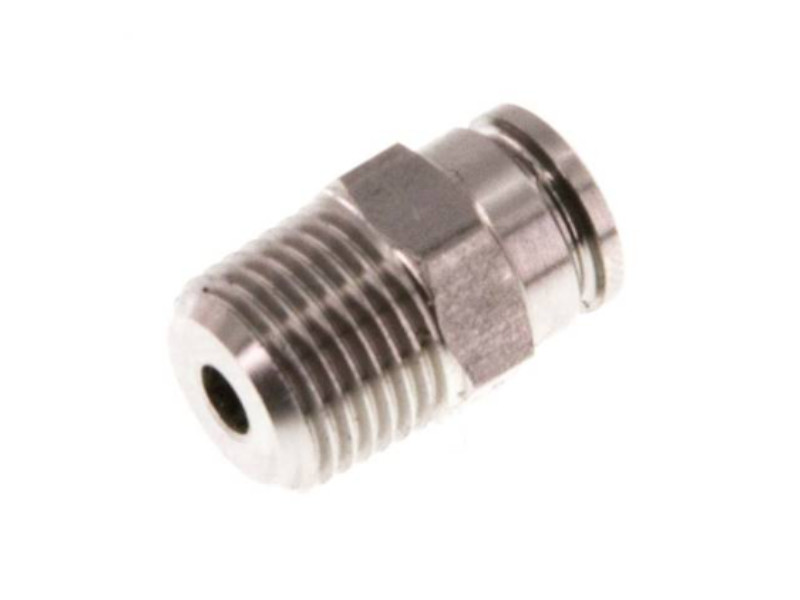 Gerade Steckverschraubung AG R 1/8" - 8 mm IQS-ES