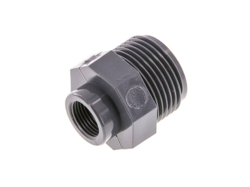 AG G / IG Rp zöllig zylindrisch PVC-U