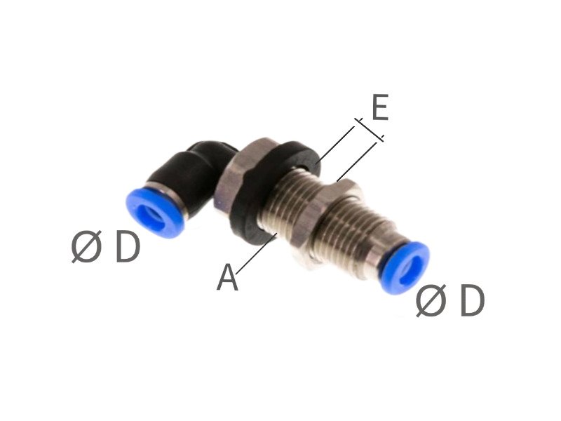 90° Winkel Schott Steckverbinder IQS-Mini