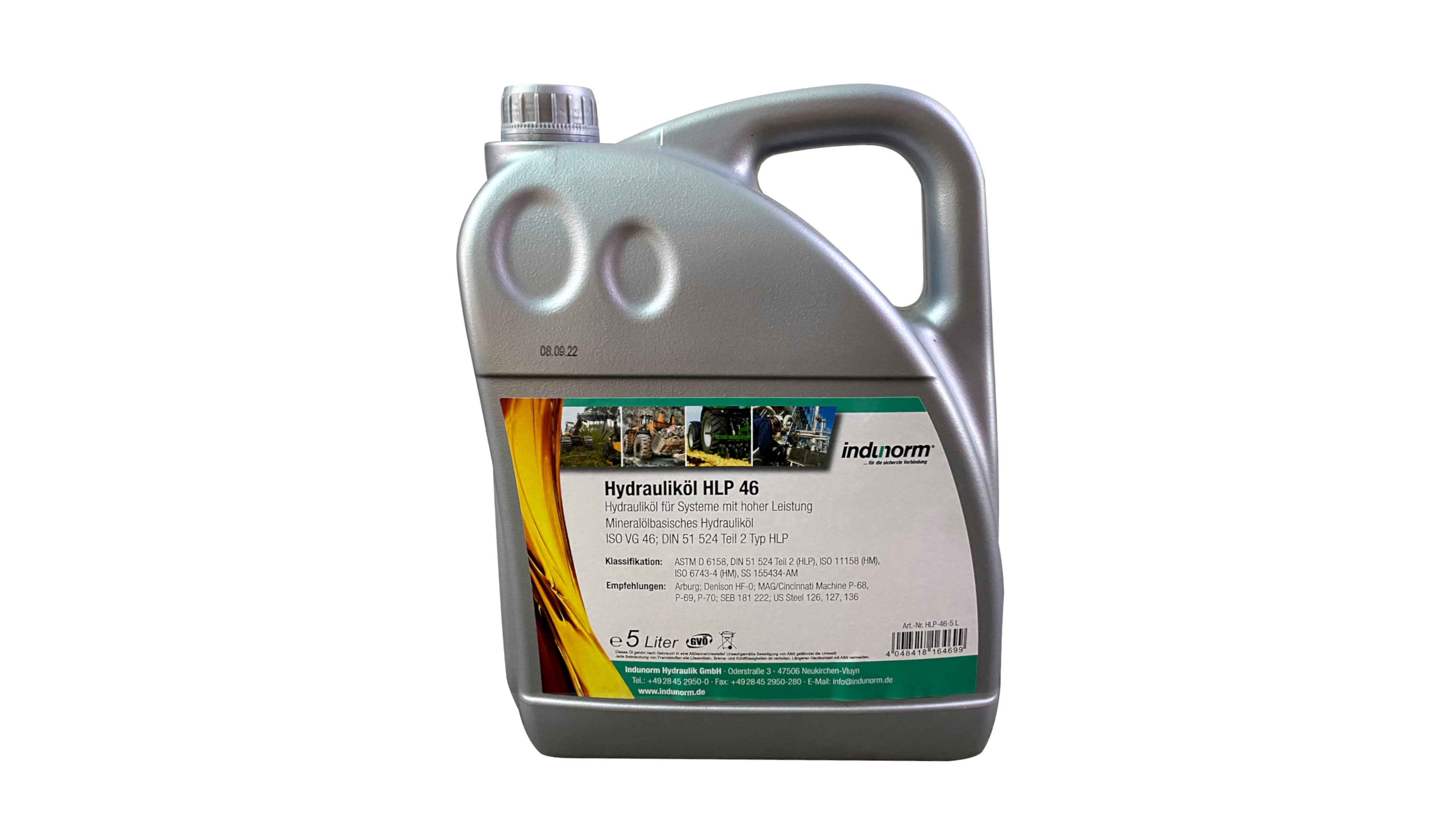 HLP-Hochleistungs-Hydrauliköl 20 Liter ISO VG: 46