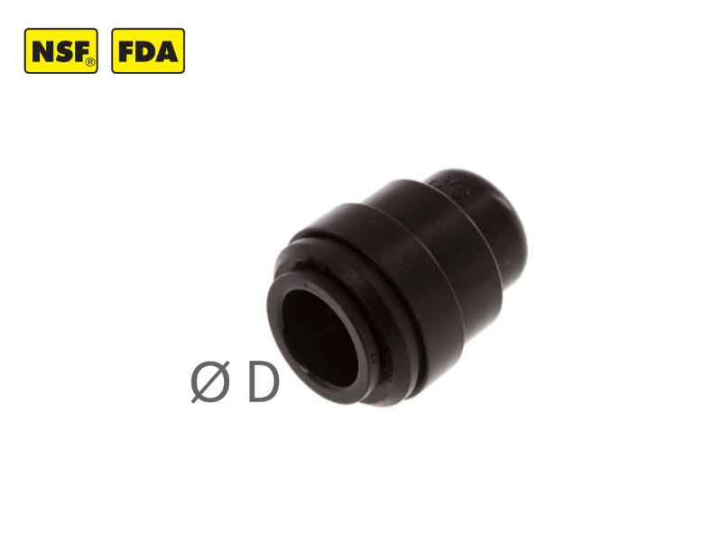 Steckkappe zum Verschließen von Schlauchleitungen IQS-FDA