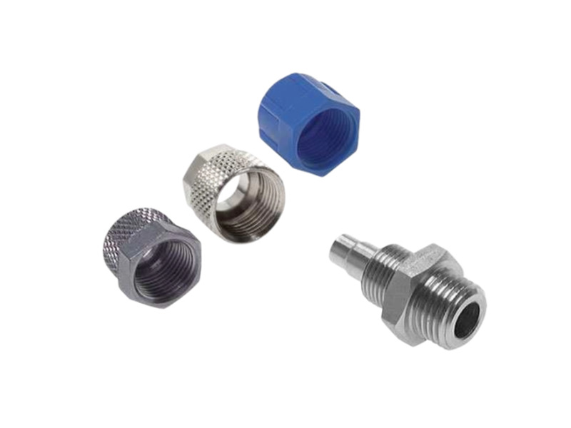 Gerade CK Verschraubung AG 1/8" NPT - 8x6 mm Edelstahl 