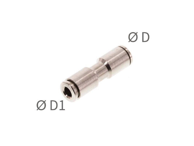 Gerader Steckverbinder 6mm-4mm IQS-MSV (bis 150°)