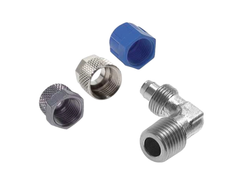 Winkel CK Verschraubung AG R 1/4" - 8x6 mm Edelstahl 