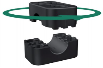 STAUFF Schellenkörper BG 3 D1 Ø 19 mm D2 Ø 17,4