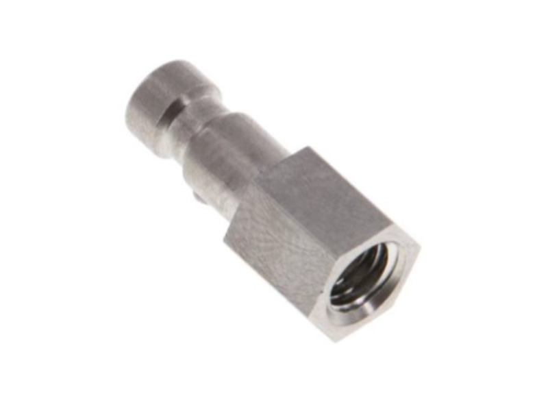 Kupplungsstecker IG M 5 NW 2,7 Edelstahl 1.4305