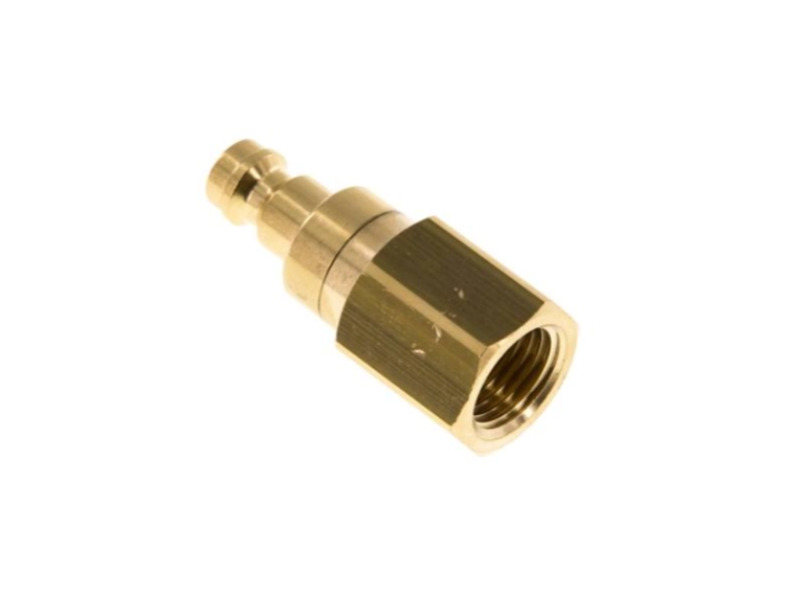 Kupplungsstecker beidseitig absperrend IG G 1/8" NW 5 Messing