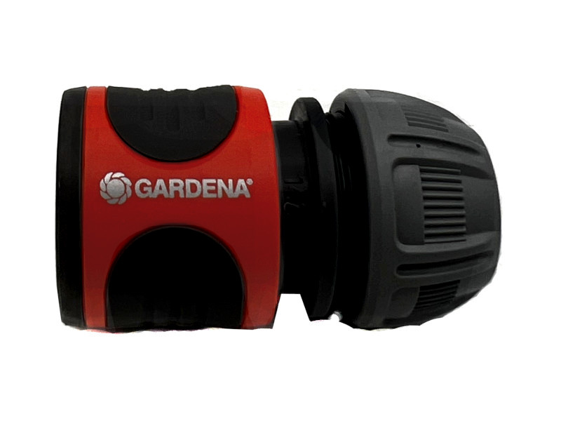 Gardena Kupplungsdose mit Schlauchanschluss und Wasserstop