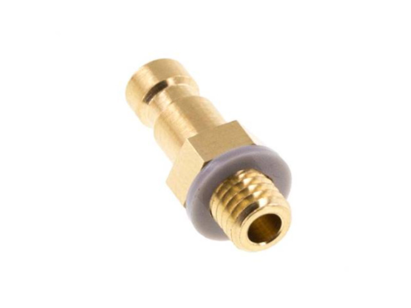 Kupplungs-Stecker mit Außengewinde NW 2,7