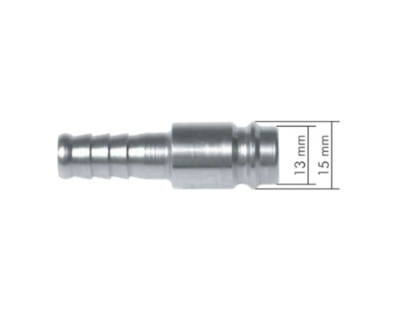 Kupplungsdose AG R 3/4" NW 10 Messing vernickelt