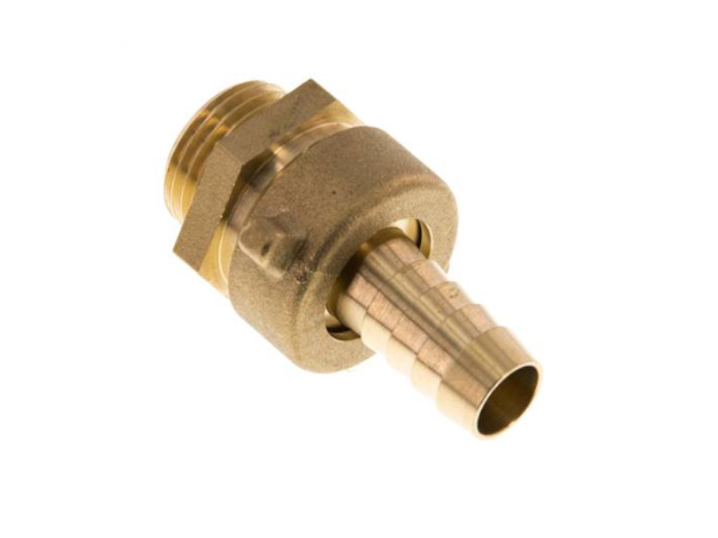 Standrohrverschraubung AG G 3/4" - 19 mm konisch dichtend mit Flügelmutter Messing