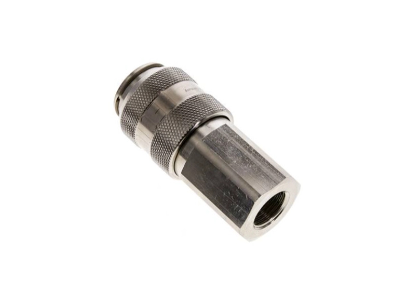 Kupplungsdose für Secker mit und ohne Absperrung IG G 1" NW 15 Messing vernickelt