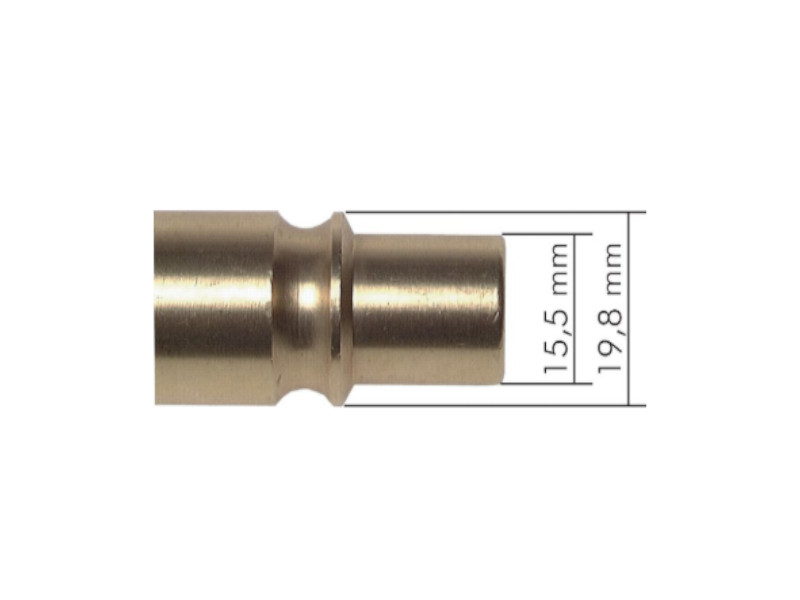 Kupplungsdose IG G 3/4" NW 12 Messing