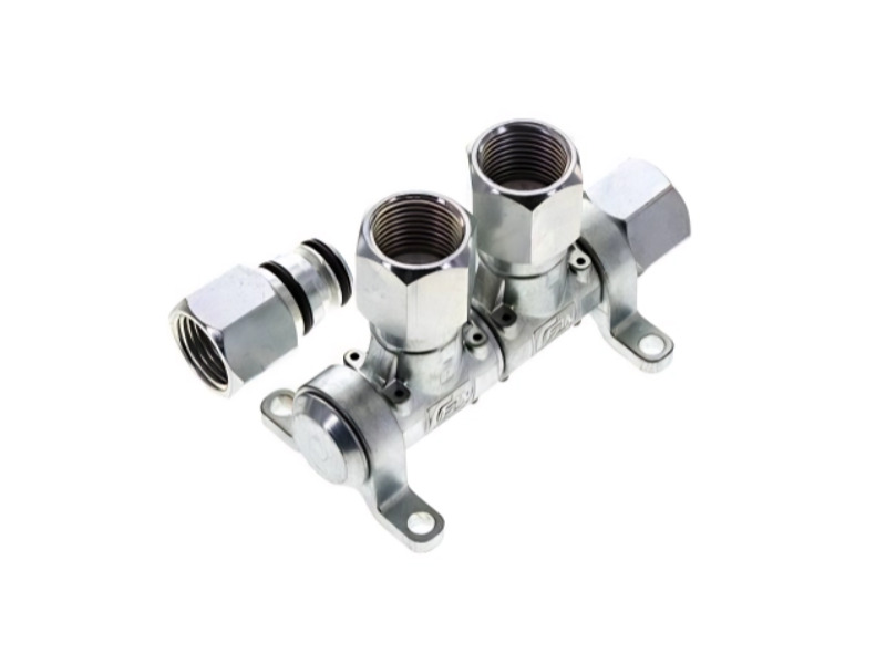 Verteilersystem mit Innengewinde IG G 1/2"  2-fach Verteiler  