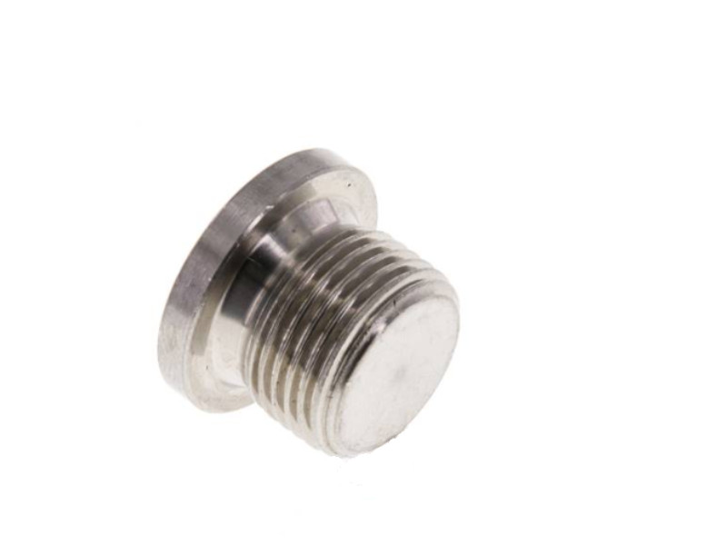 Verschlussschraube AG G 1/2" mit Innensechskant ohne O-Ring Edelstahl V4A