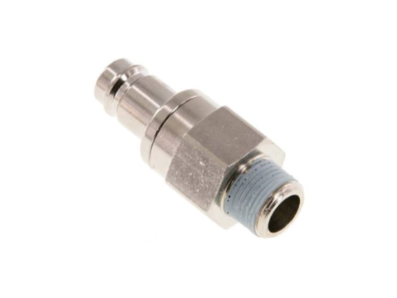 K-Stecker beidseitig absperrend mit AG NW 10