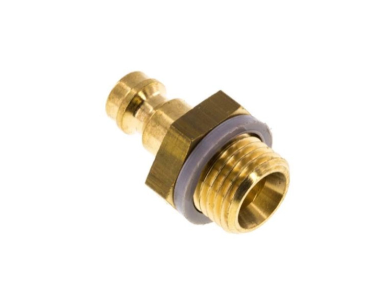 Kupplungsstecker AG G 1/4" NW 5 Messing 