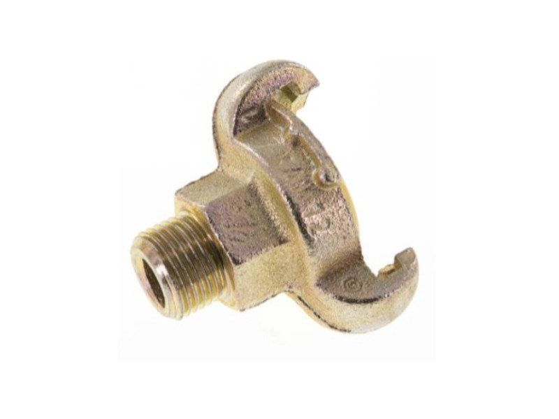 Kompressorkupplung DN 17 AG G 3/4" Klauenweite 42mm Dichtung Messing Stahl verzinkt