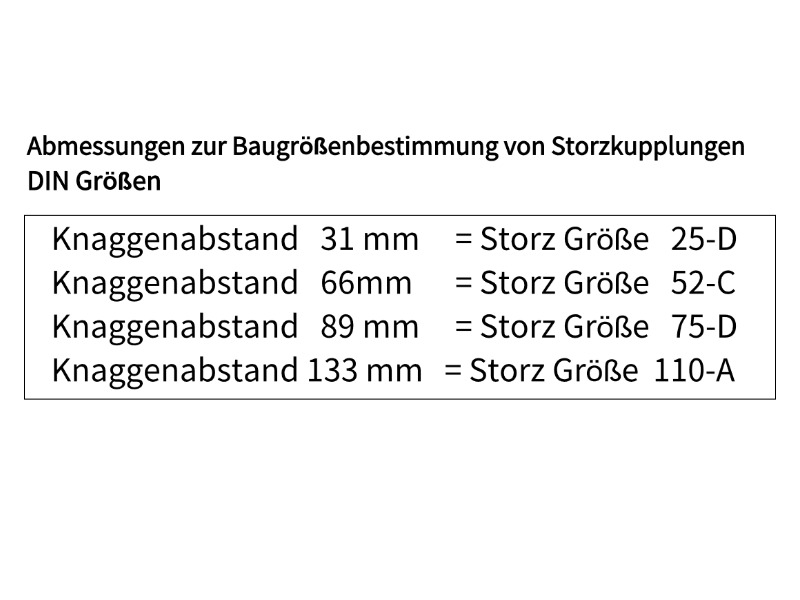 Storz-Kupplung drehbar AG G 4" Storz-Größe 100 Knaggenabstand 115mm Aluminium