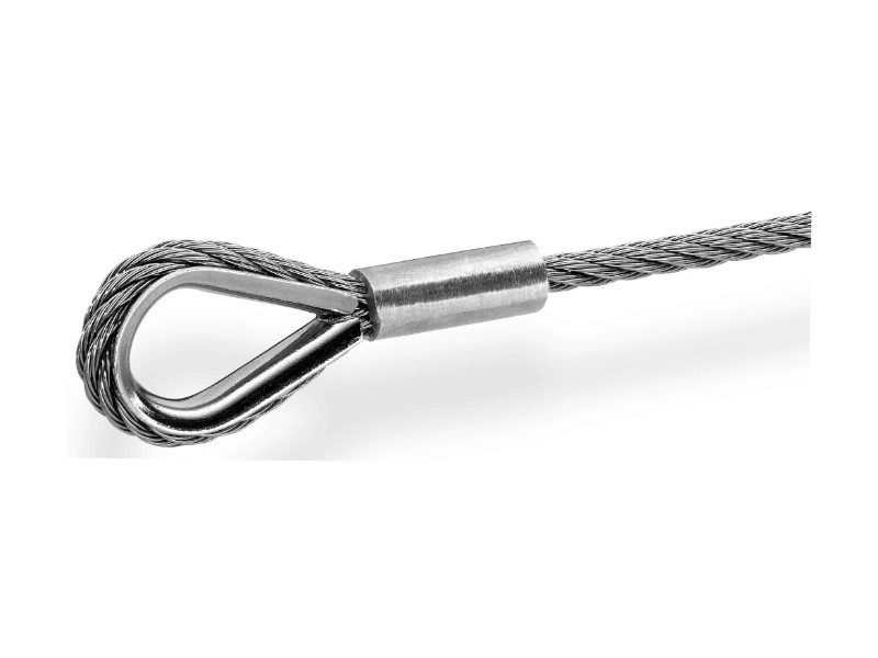 Kausche Form A für Seil Ø 6 mm Rillenweite 7 mm