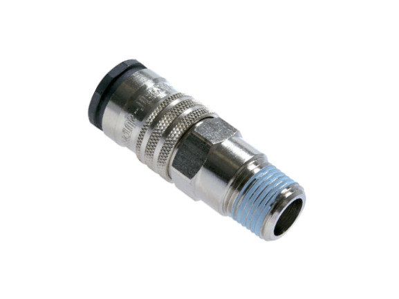 Kupplungsdose AG R 1/2" NW 10 Messing / Stahl
