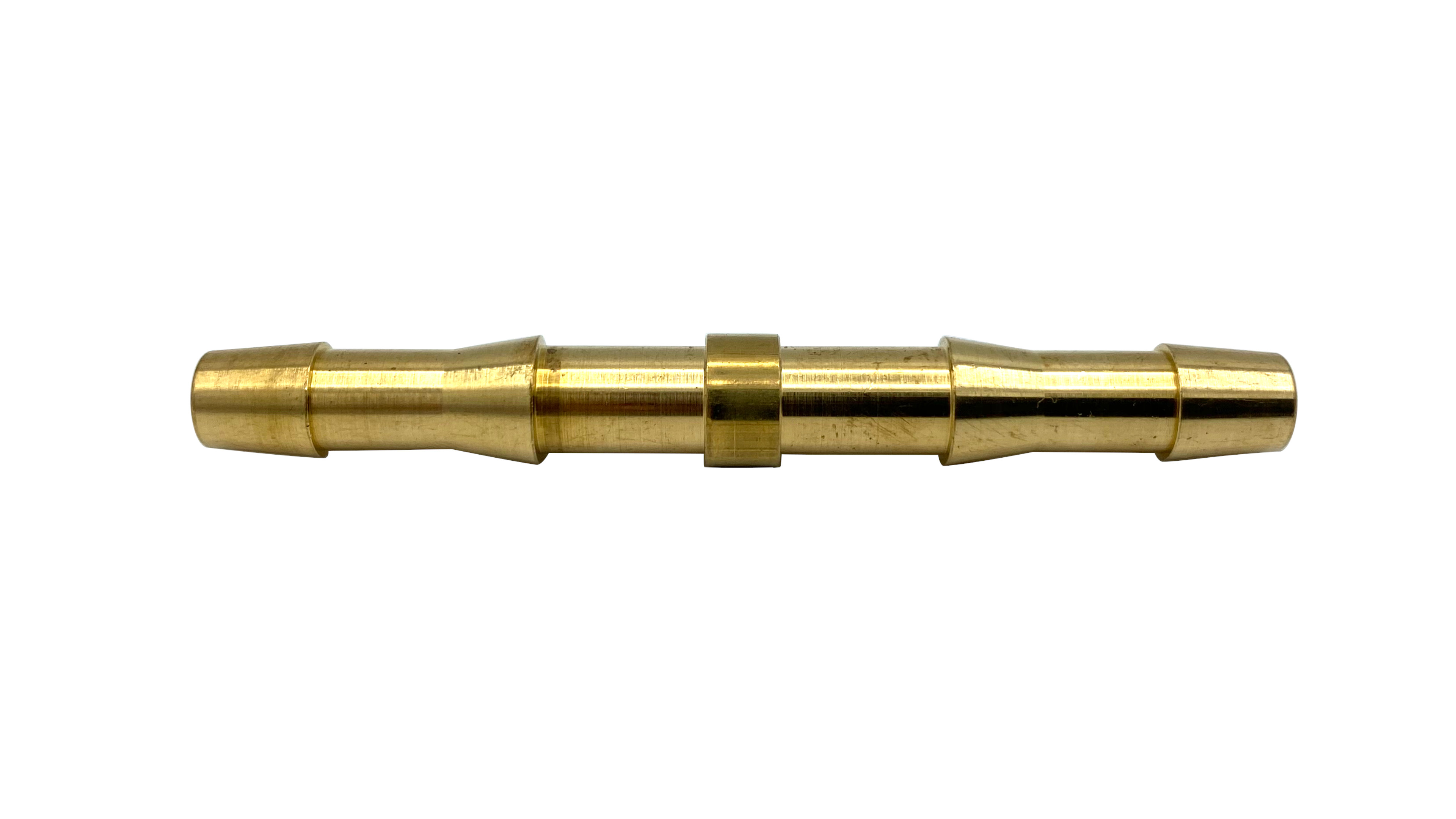 Gerader Schlauchverbinder 6mm - 6mm Messing