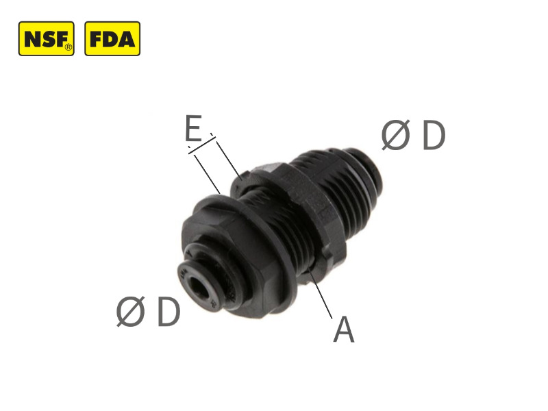 Gerader Schott Steckverbinder IQS-FDA