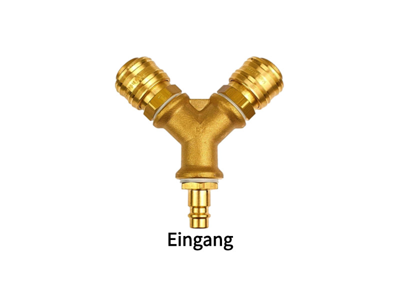 2-fach Luftweiche mit K-Stecker und K-Dosen NW 7,2